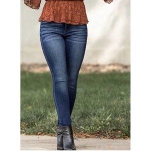 Kancan Womens Skinny Jeans Sz 13 30 Blue Stretch Denim Medium Wash Mid Rise